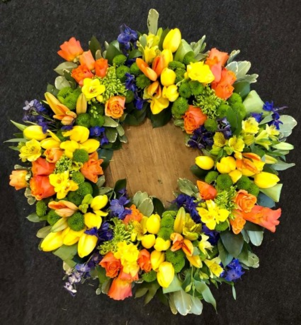 Spring wreath