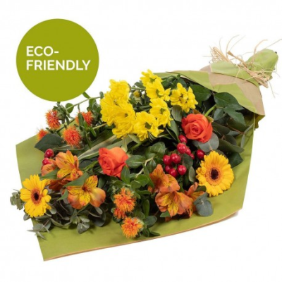 Autumn Drops - Unforgettable Autumn inspired flowers in Eco-friendly wrapping.