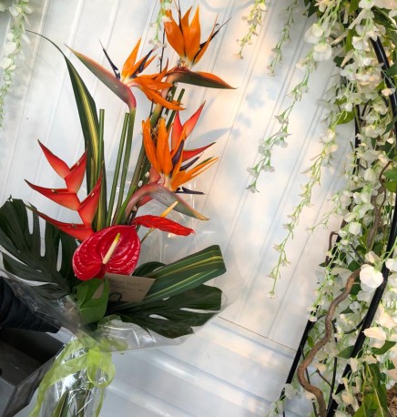 Tropical Hand-tied Bouquet