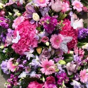 Butterfly Coffin Spray